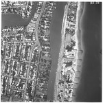 Aerial view of Surprise Lake and the beach