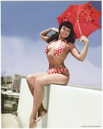 Bettie Page on Miami Beach