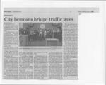 Miami Herald article: City bemoans bridge-traffic woes