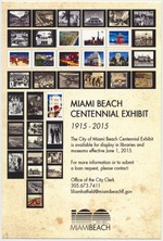 Miami Beach Centennial Exhibit