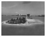 Aerial view of Flagler Monument Island