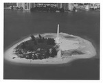Aerial view of Flagler Monument Island