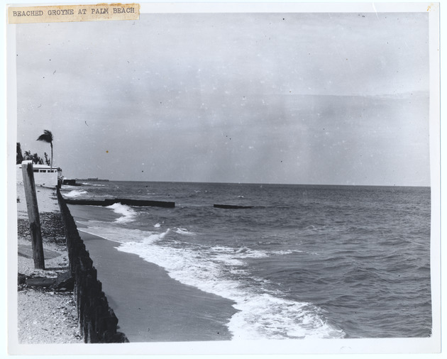 Breached groyne at Palm Beach - Recto