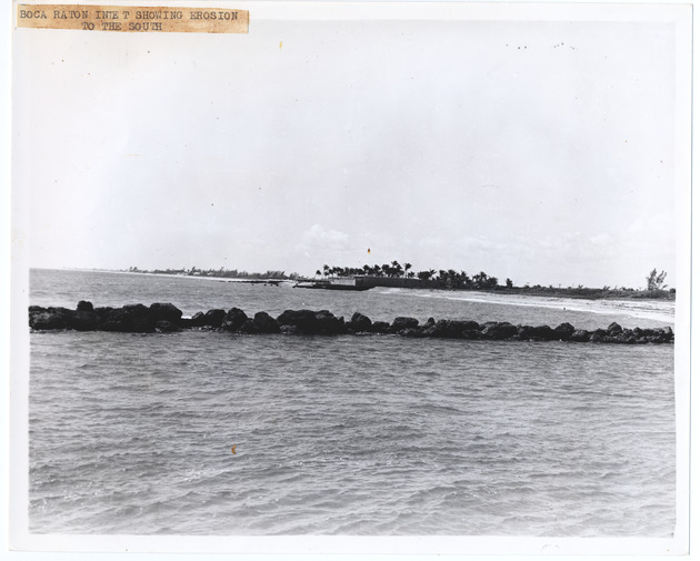 Boca raton inlet showing erosion to the south - Recto