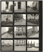 Collection of slides of street scenes