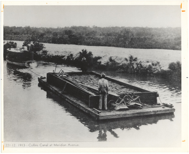Collins Canal at Meridian Avenue - Recto Photograph