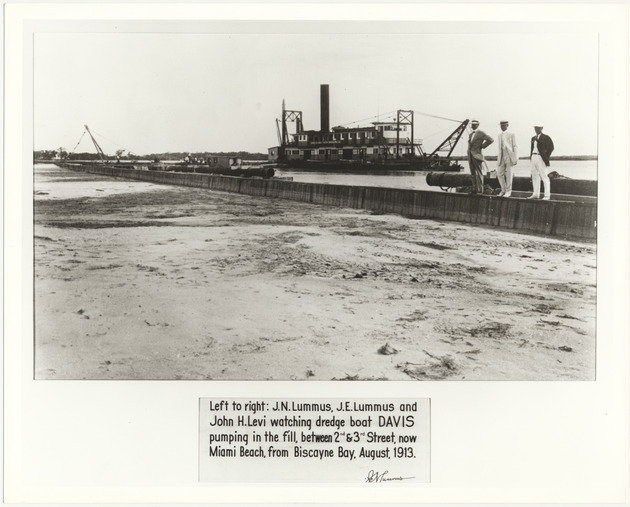 J.N.Lummus, J. E. Lummus and John H. Levi - Recto Photograph