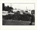 View of a demolished structured or building