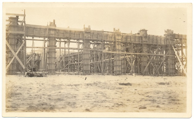 Miami Beach Casino Construction - Recto Photograph