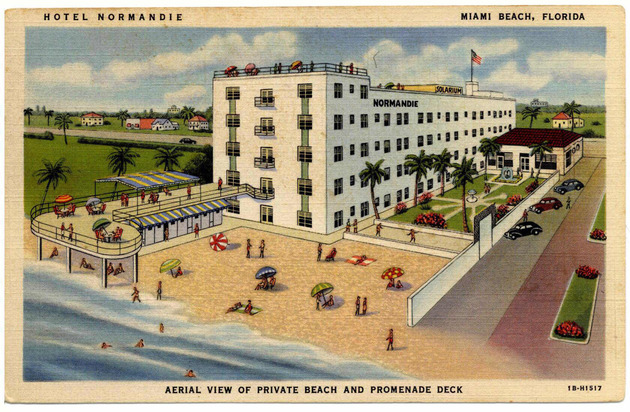 Hotel Normandie and Cabana Club - Recto