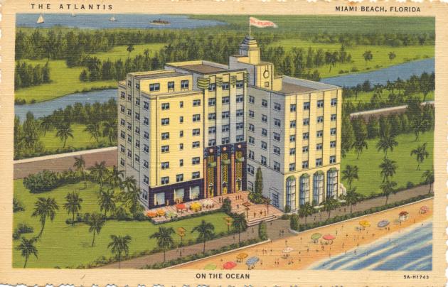 The Atlantis, Miami Beach, Florida - Recto