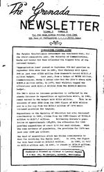 [1981-10-10] The Grenada newsletter, October 10, 1981