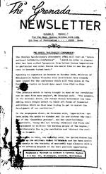 The Grenada newsletter, October 24, 1981