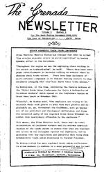 The Grenada newsletter, November 28, 1981