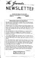 The Grenada newsletter, August 3, 1985