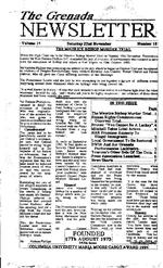 The Grenada newsletter, November 22, 1986