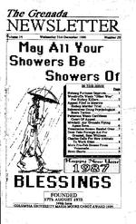 The Grenada newsletter, December 31, 1986