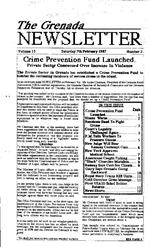 The Grenada newsletter, February 7, 1987