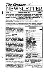 The Grenada newsletter, June 13, 1987