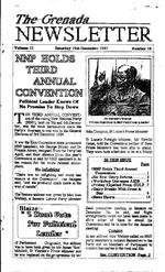 The Grenada newsletter, December 19, 1987