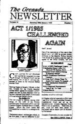 The Grenada newsletter, January 30, 1988