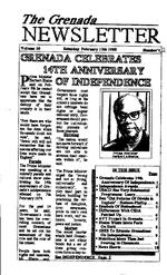 The Grenada newsletter, February 13, 1988