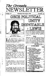 The Grenada newsletter, August 27, 1988