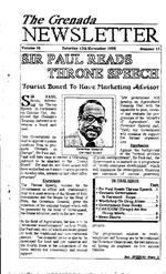 The Grenada newsletter, November 12, 1988