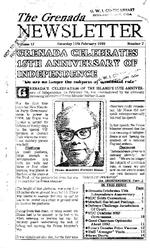 The Grenada newsletter, February 25, 1989