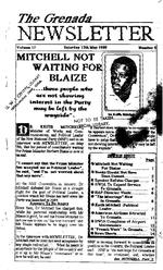 The Grenada newsletter, May 13, 1989