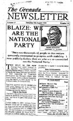 The Grenada newsletter, August 5, 1989