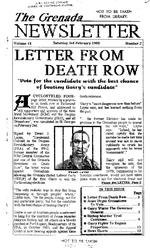 [1990-02-03] The Grenada newsletter, February 3, 1990