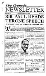 The Grenada newsletter, April 7, 1990