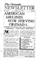 The Grenada newsletter, July 7, 1990