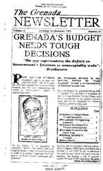 The Grenada newsletter, December 1, 1990