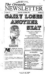 The Grenada newsletter, May 11, 1991