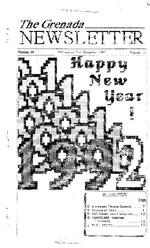 The Grenada newsletter, December 31, 1991