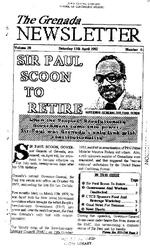 The Grenada newsletter, April 11, 1992