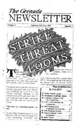The Grenada newsletter, April 25, 1992