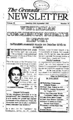 The Grenada newsletter, September 26, 1992