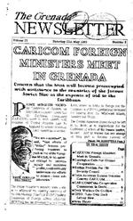The Grenada newsletter, May 15, 1993