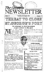 The Grenada newsletter, August 21, 1993