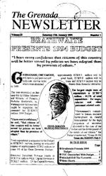 [1994-01-15] The Grenada newsletter, January 15, 1994