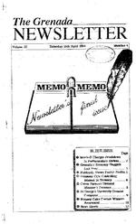 The Grenada newsletter, April 16, 1994
