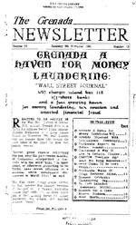 The Grenada newsletter, November 9, 1991