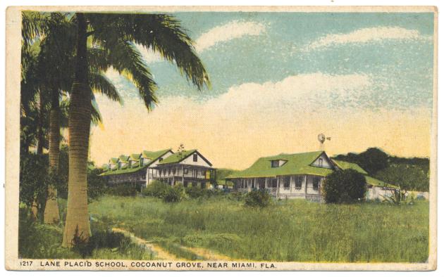 Lane Placid School, Cocoanut Grove, near Miami, Fla. - Recto