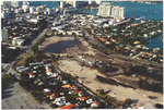Aerial view of the southest part of the Miami Beach Golf Club.