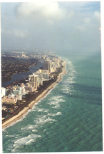 Aerial view of North Miami Beach looking north.