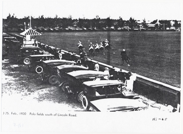 Polo fields south of Lincoln Road