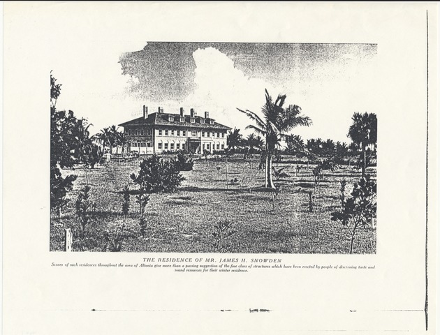 Miami Beach residences of James H. Snowden, Carl G. Fisher and John H. Hanan - 466_1_000